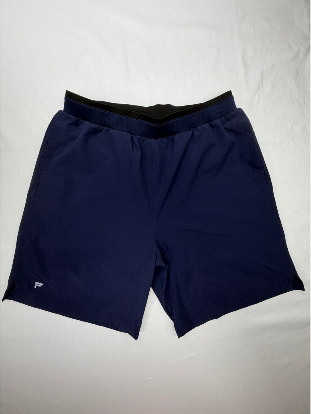 Fabletics Men's Athletic Shorts Lightweight Elastic Drawstring Size M Blue NWOT